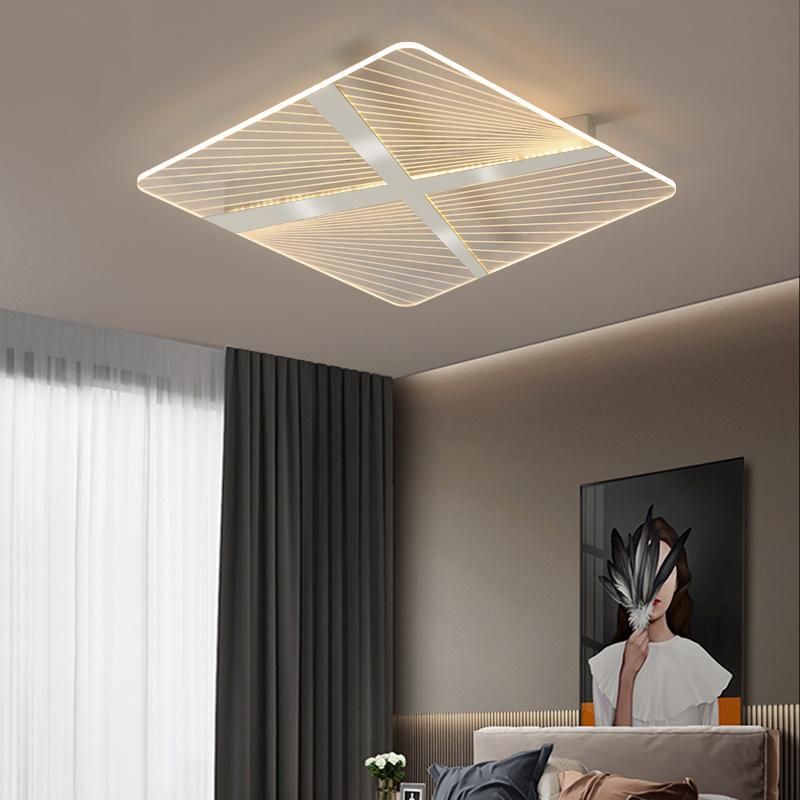 Living Room Lamp Household LED Ceiling Lamp Square Nordic Hall Lamp