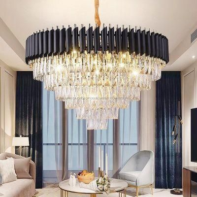 LED Chandeliers for Home Modern Style Colgante Stainless Wood Chrome