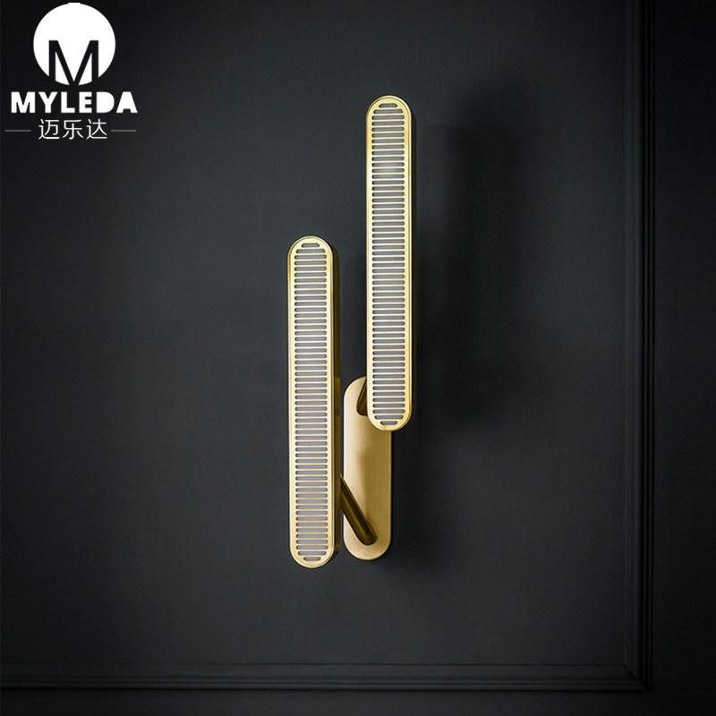 Modern Double Vanity Light Sconce Black Minimal Wall Lamp LED Lighting