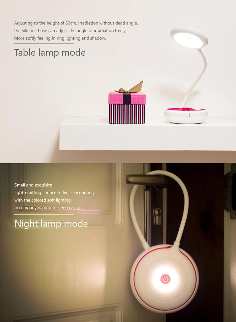 OEM LED Night Light LED Flexible Table Lamp Book Light