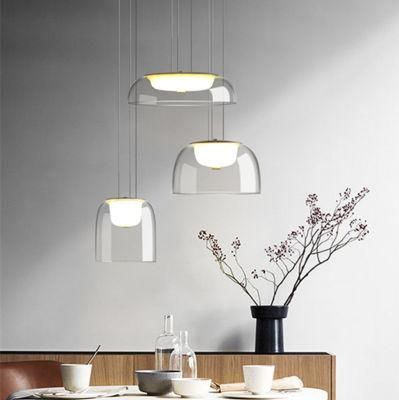 Nordic Pendant Lights Modern LED Bar Decor Loft Kitchen Maiken Modern Glass Shade Pendant Light (WH-AP-358)