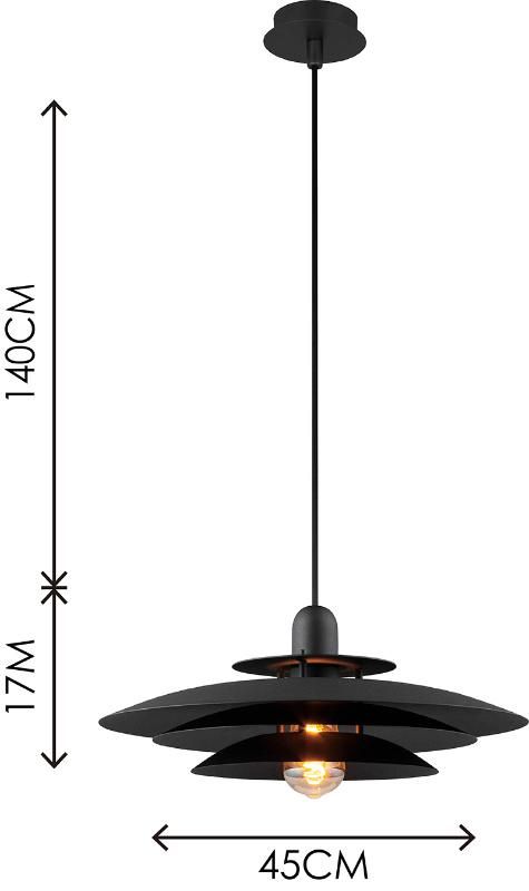 Modern Home Decoration Pendant Light Creative Danish Classic Design Lamp All Sandy Black Mini Ceiling Lighting for Dining Room Bedroom Kitchen Island Restaurant