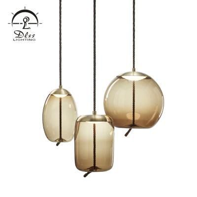 New Product LED Amber Color Designer Modern Pendant Light