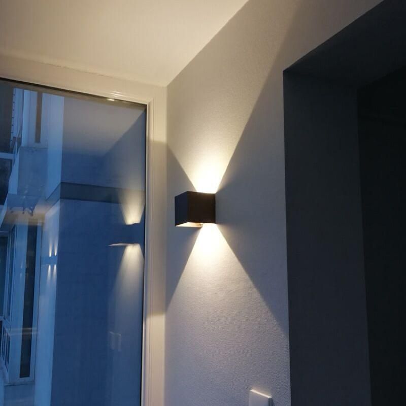 Black Box Indoor and Outdoor Waterproof LED Wall Light