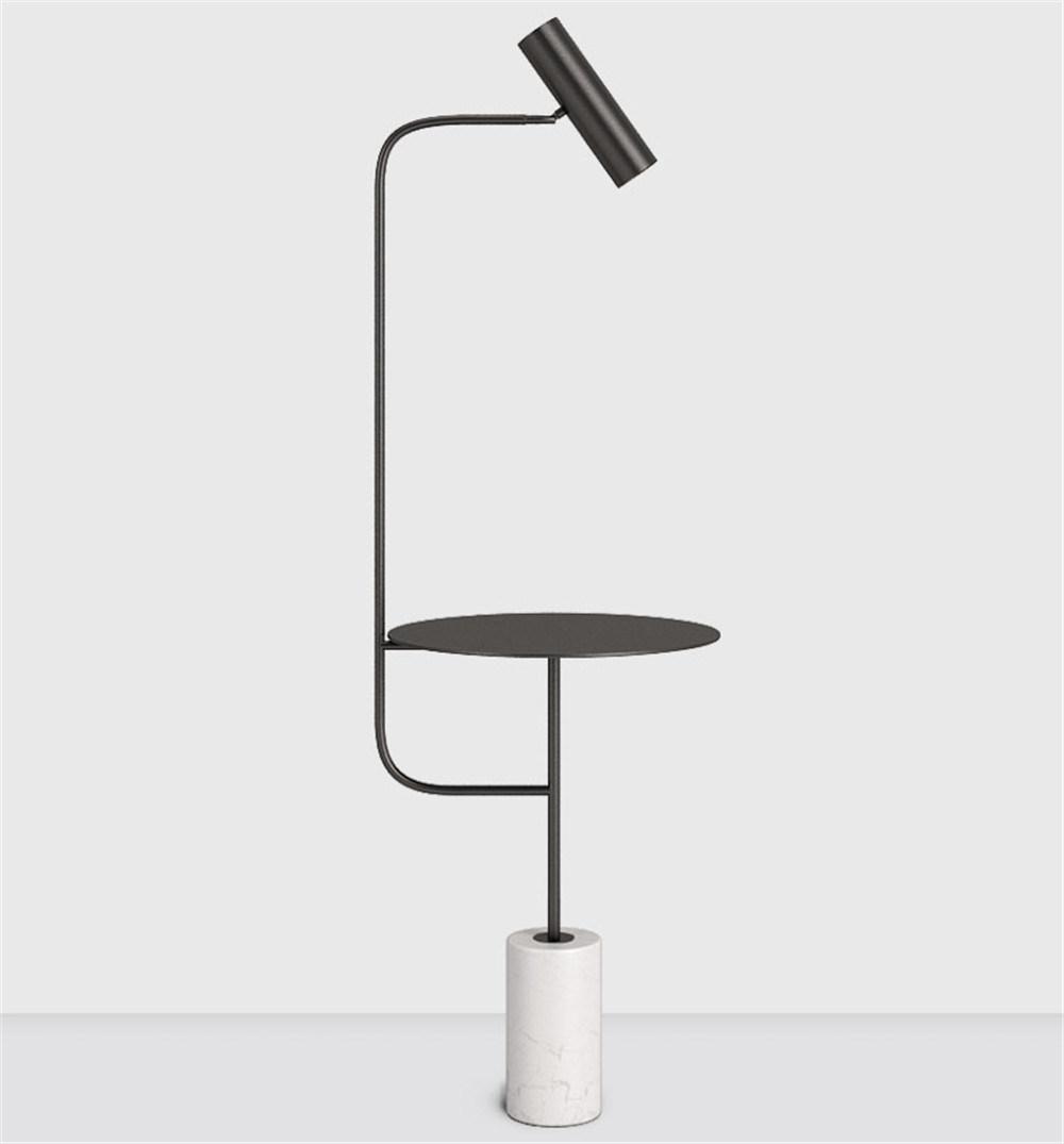 Hotel Decoration LED Marble Base Floor Lamps