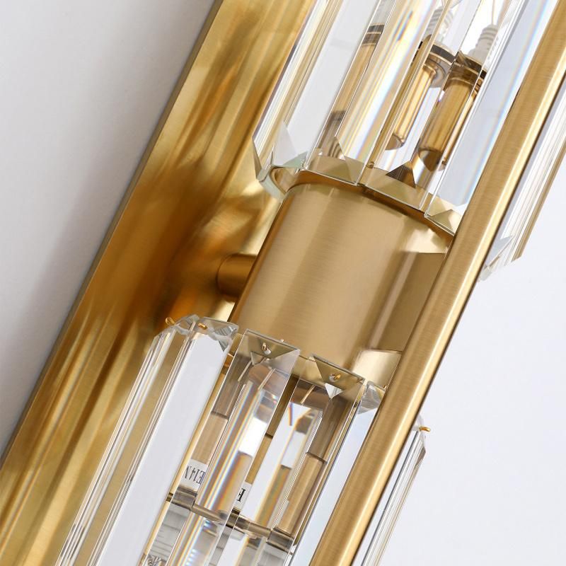 Living Room Lighting Crystal Light Modern Simple Hotel Decorative Wall Lamp