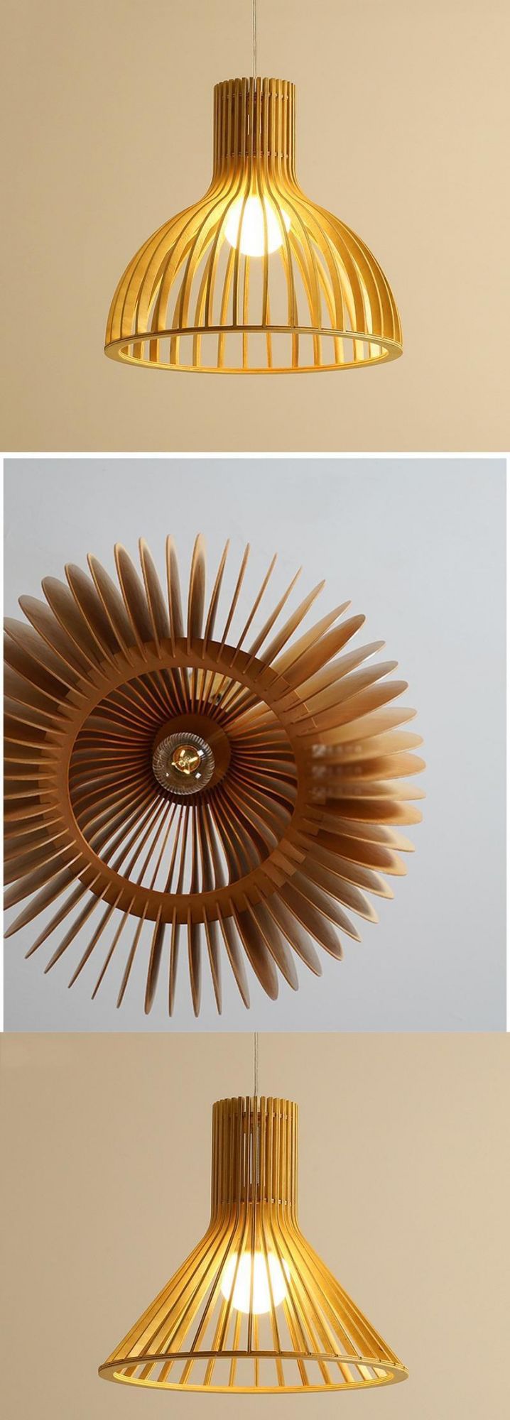 Classic Bamboo Chandelier Woven Bamboo Light Bamboo Hanging Lamp