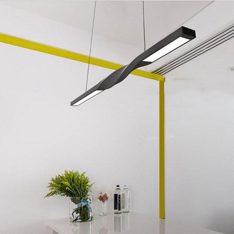 Modern Black Pendant Light for Dining Room Long Pendant Lamp (WH-AP-322)
