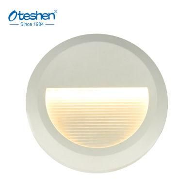 IP65 2W 3W Surface Mount Waterproof Round Square Rectangle LED Step Lamp Stair Light