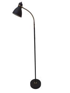 Decorative Home Use Reading Black Color Painted Flexible Floor Lamp