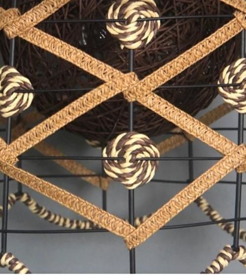 Chandelier Pendant Lamp Rattan Light Hanging Lights for Living Room Indoor Lighting Decoration