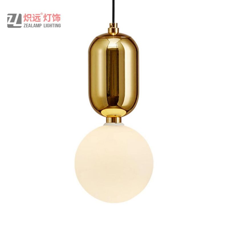 Interior Nordic Dining Room Lighting Laundry Glass Pendant Light