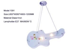 Violin Glass Pendant Lamp/Lighting