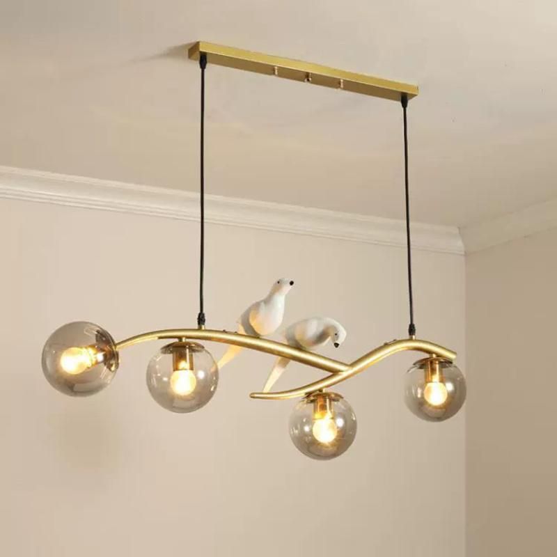 Bird Pendant Lamp Web Celebrity Restaurant Living Room Hotel Chandelier