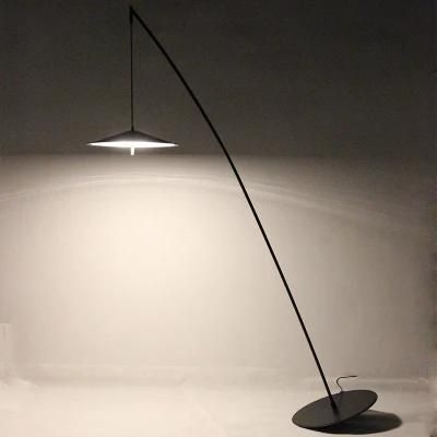 Nordic Simple Fishing LED Floor Lamp Ins Wind Net Red Extremely Light Luxury Bedroom Fisherman Lamp Living Room Floor Lamp