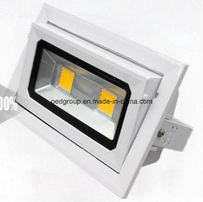40W 3600lm LED Recessed Shopfitter Rectangular LED Light