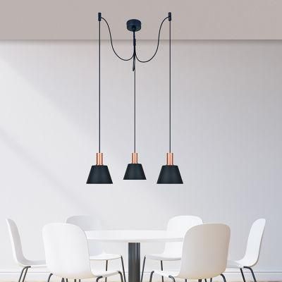 Nordic Pendant Lighting UK Retro / Vintage Living Room Bedroom Pendant Light Iron Shade for Dining Room Lamp