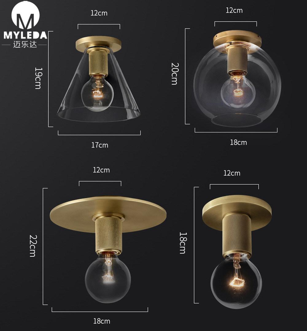 Flushmount Ceiling Lamp Residensial LED Light