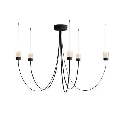 LED Indoor Fixtures Luminaires Decorative Modern Pendant Hanging Living Room Restaurant Gravity Dimmable Lighting Lamp Chandelier