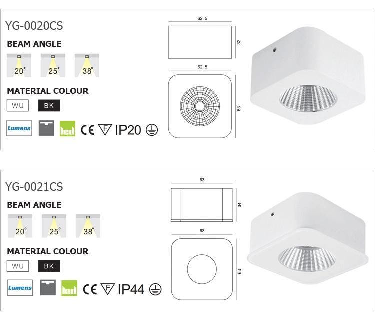 LED Ceiling Light for Wine/Wardrobe/Furniture Cabinet Mounted Downlight