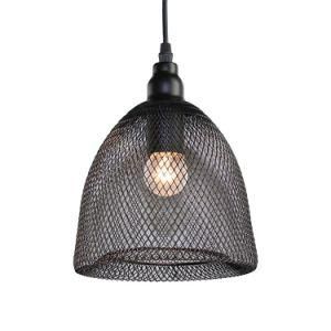 Phine Mesh Design Black Metal E27/E26 Chandelier Pendant Light for Dinner Living Coffeeshop