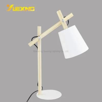 Modern Wood Table Lamp Indoor Vintage Table Lamp Decorate Table Light
