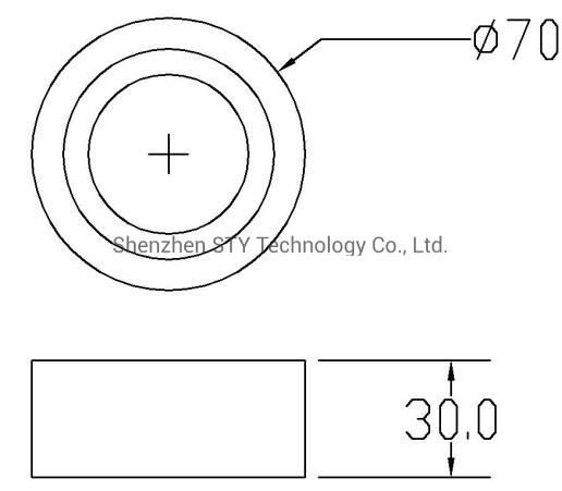 LED Down AC Powered Down Light for Furniture/Counter with Ce Approval