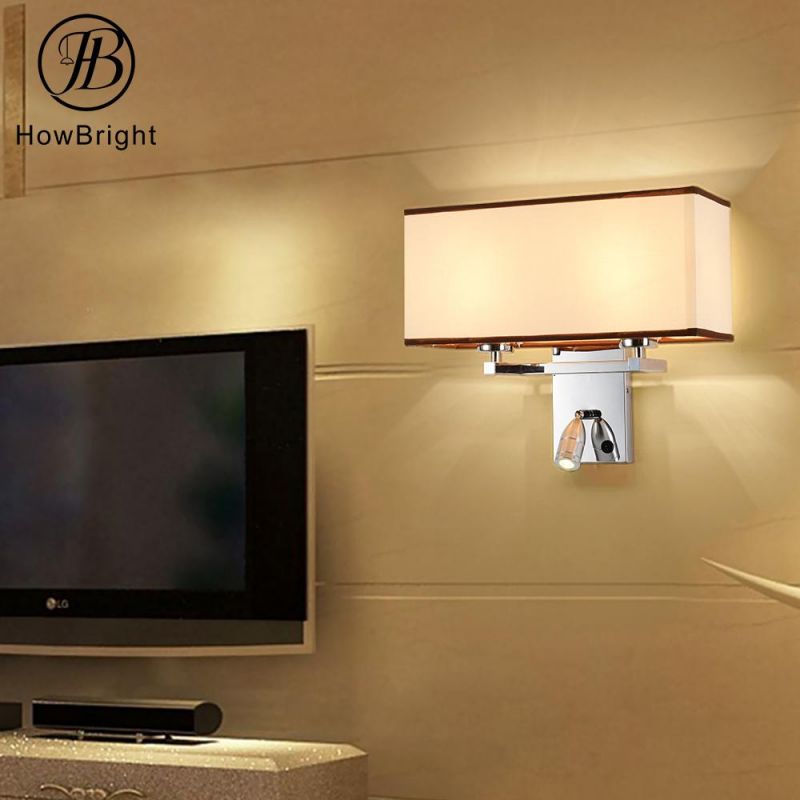 How Bright Modern Wall Light for Home Indoor Living Room Bedroom Hotel Wall Lamp with USB