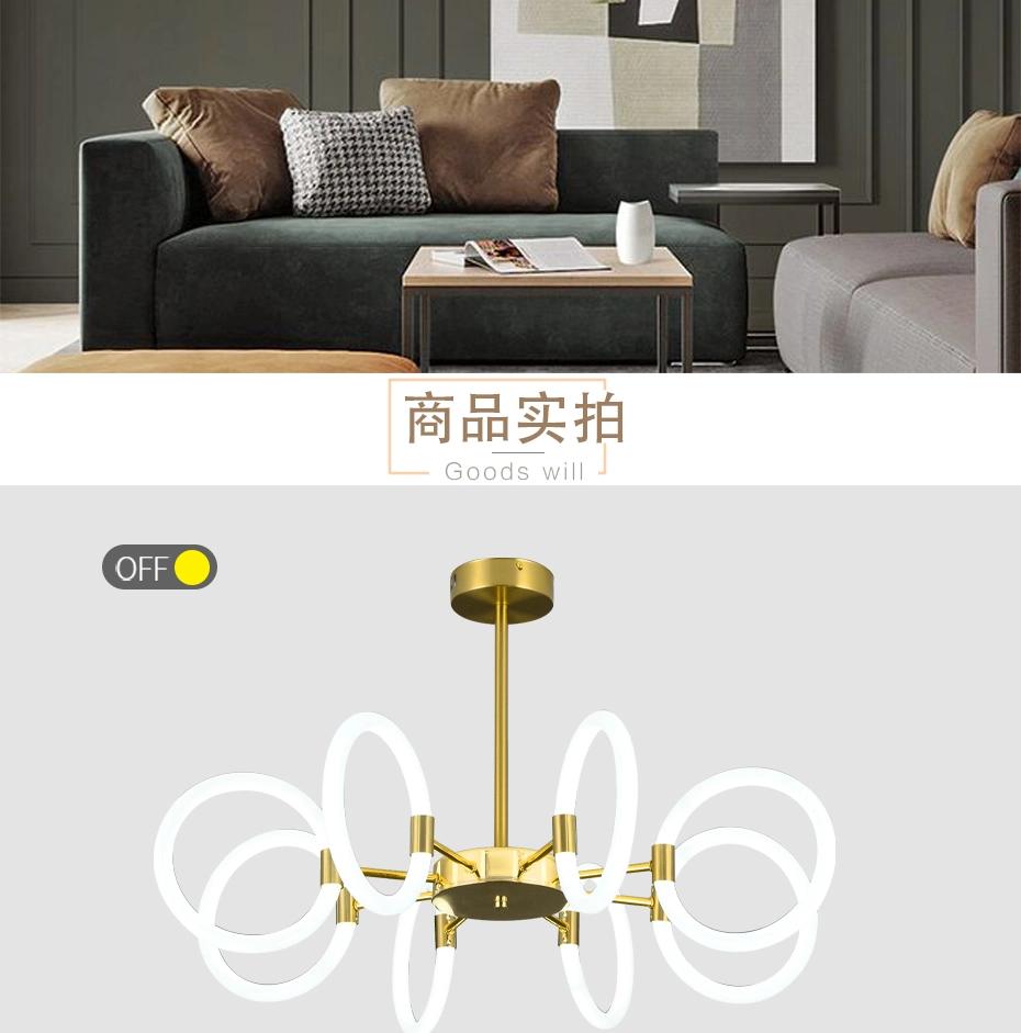 Modern Simply Style Fashion Art Decoration Lamp LED Ceiling Pendant Panel Lamp