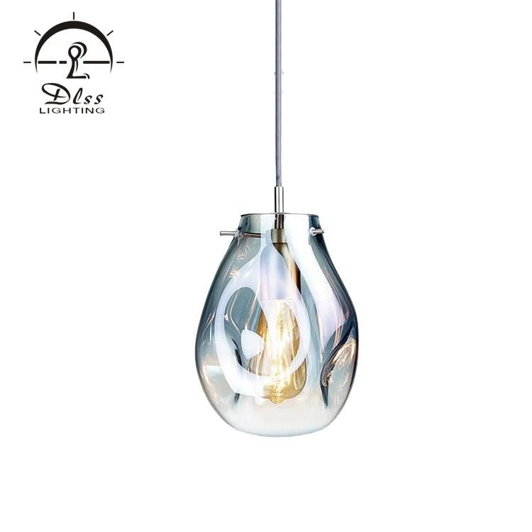 Modern Colorful Hand Make Glass Creative Decor Pendant Lamp