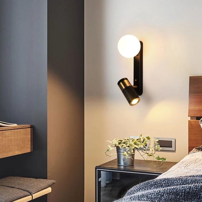 Bedroom Study Reading Lamp Headboard Wall Light Sconce Light Rotatable Metal Wall Lamp (WH-OR-143)