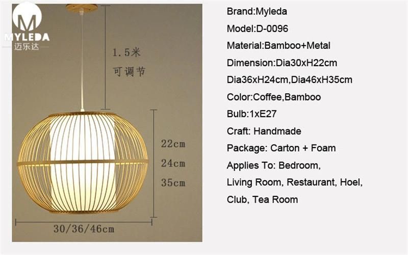 Fashion Designer Chinese Style Lantern Living Room Decorative Pendant Lights