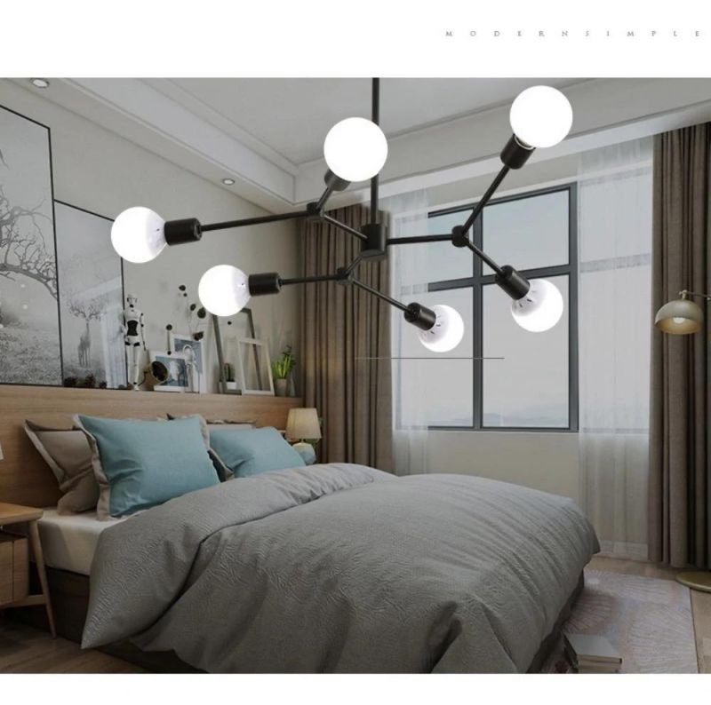 Molecule LED Ceiling Chandelier Lighting Home Illumination Ceiling Lamp Bedroom Pendant Chandeliers Creative Home Light Fixture