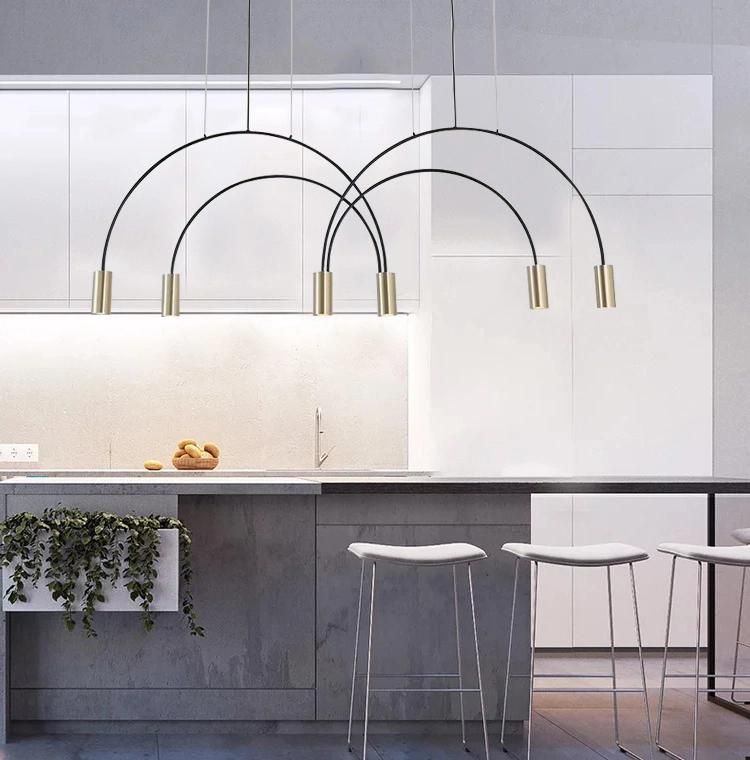Home Decorative Modern Villa Pendant Light, Large Hotel Custom Chandelier