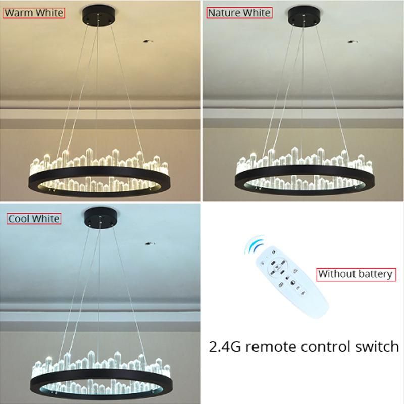 Modern Crystal Suspension Lights for Indoor Home Bedroom Kitch Dining Room Luminaire (WH-AP-87)