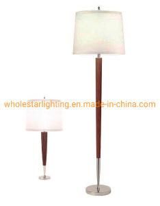 Metal Wood Table Lamp and Floor Lamp (WH-470SZ)
