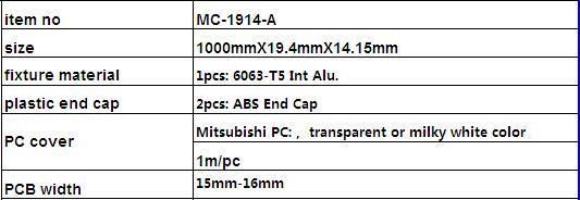 LED Aluminum Profile Linear Light