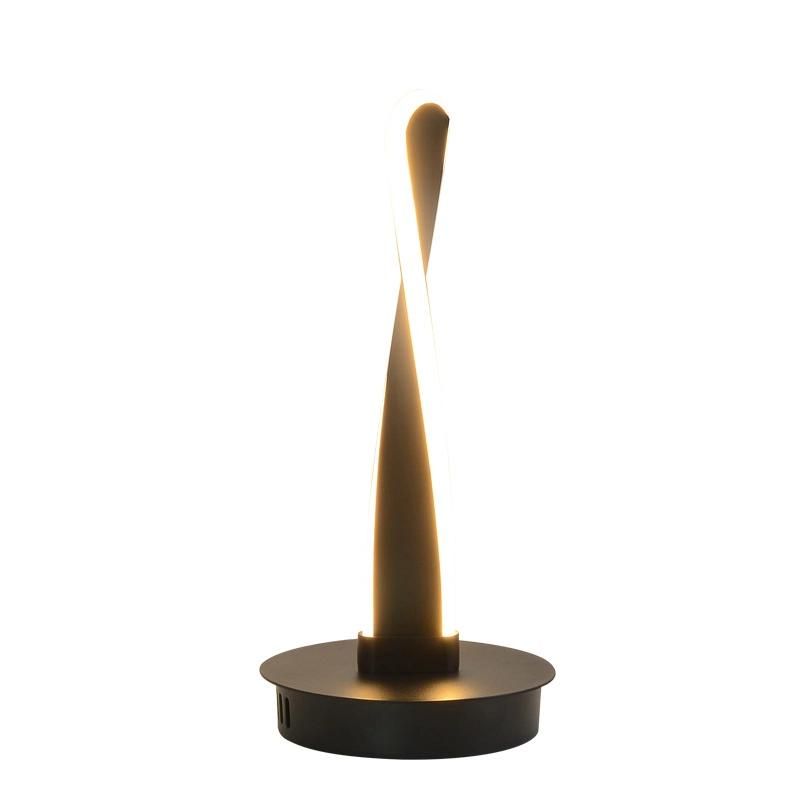 Spiral Creative Design Table Lamp Bedside Lamp Nightstand Light Reading