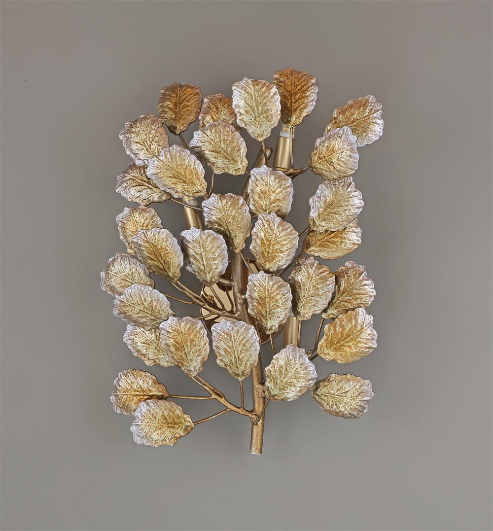 2022 New Chinese Style Living Room Sofa Background Wall Maple Leaf Decoration Wall Decor