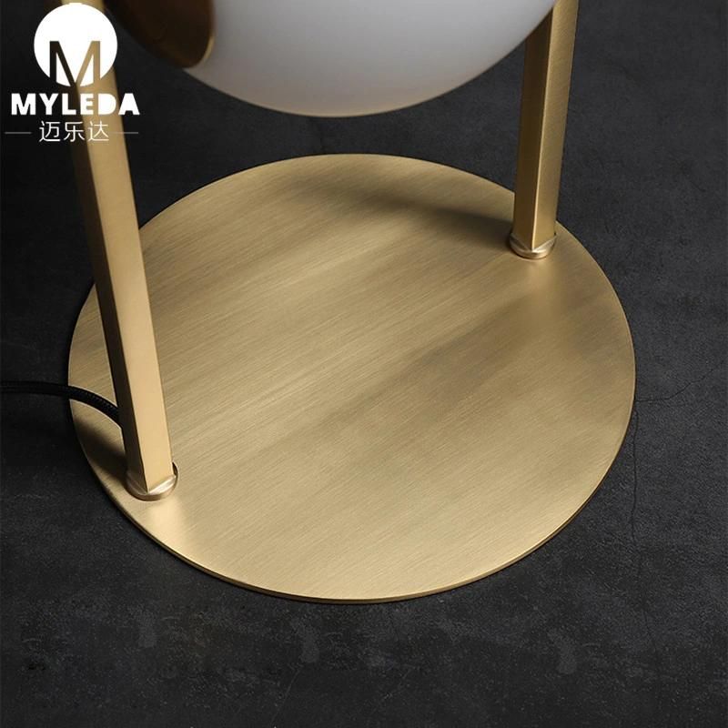 Modern Decorative Steel Bedside Table Light