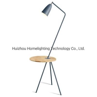 Jlf-23208 Colorful Adjustable Headl Floor Standing Lamp with End Table