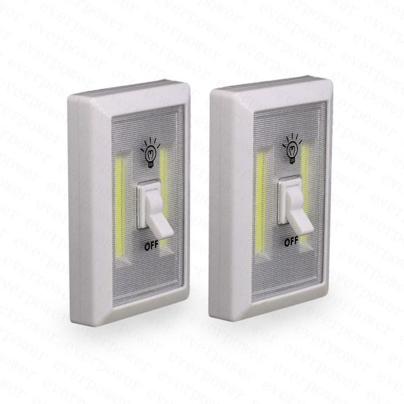 Self Stick COB LED Wall Night Lighted Wireless Switch Light