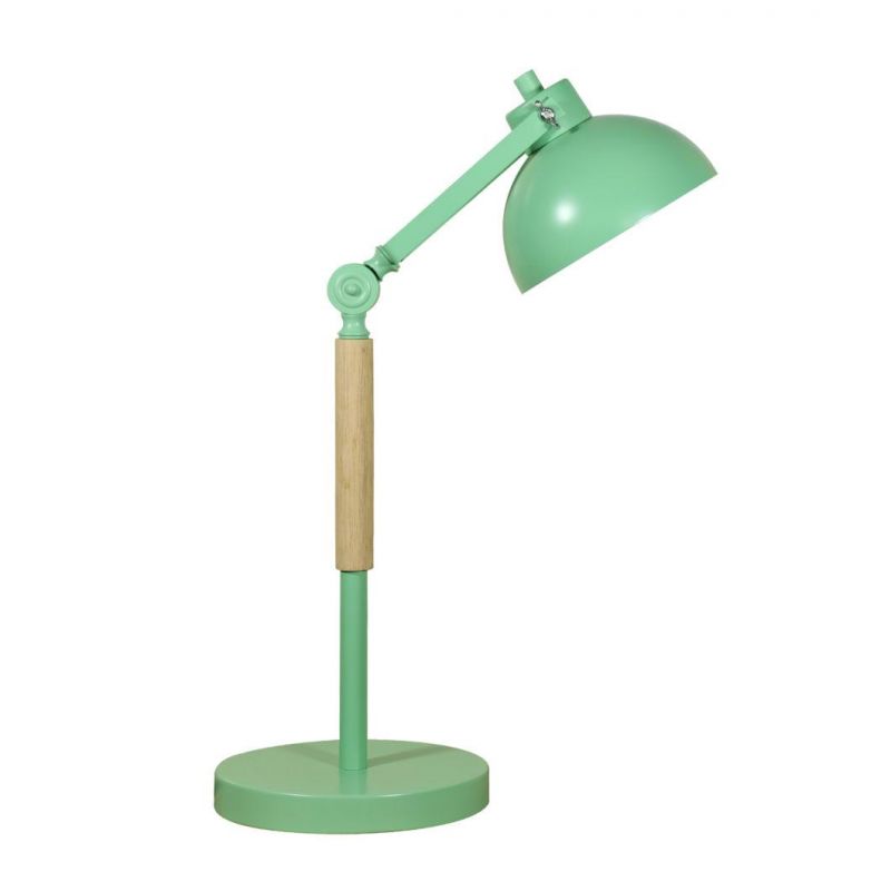 Domestic and Office Table Lamp Modern Decorative Luminous LED Metal Desk Lamp with Pen Holder for Study Room Bedroom