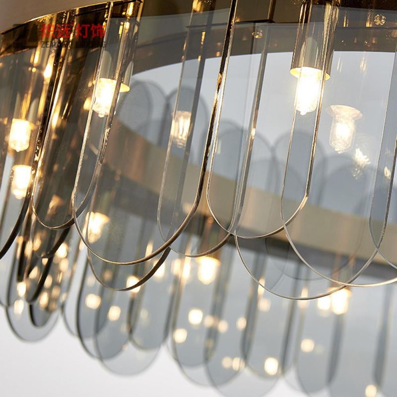 Hotel Pendant Lamp Modern Decorative Chandelier with Acrylic