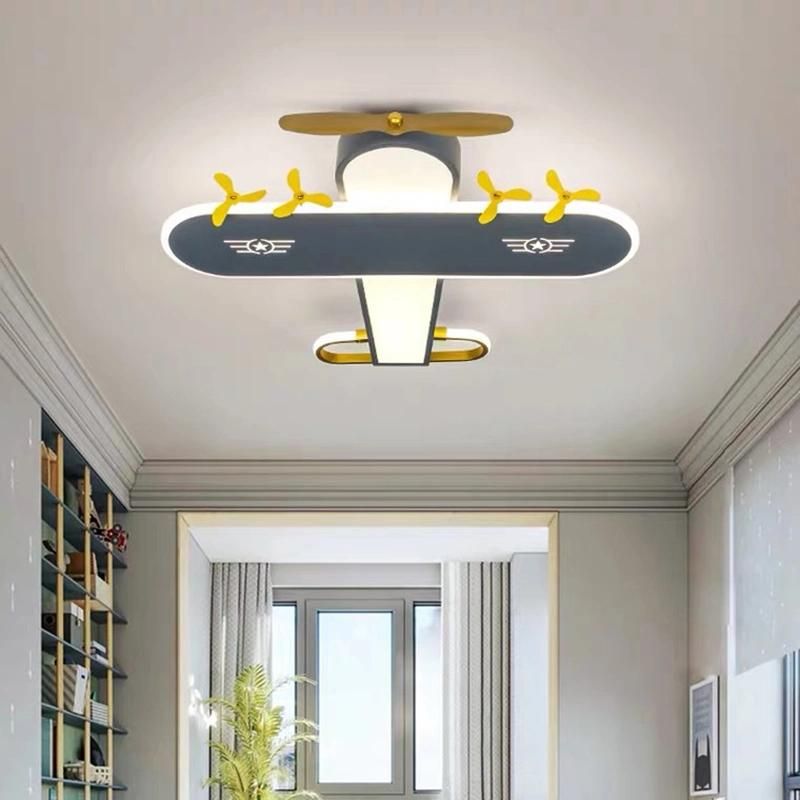 Kids Bedroom Decor Smart LED Lamp Lights for Room Dimmable Flush Mount Ceiling Light (WH-MA-158)