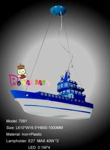 Cargo Vessels Pendant Lighting for School Room Show Children Room