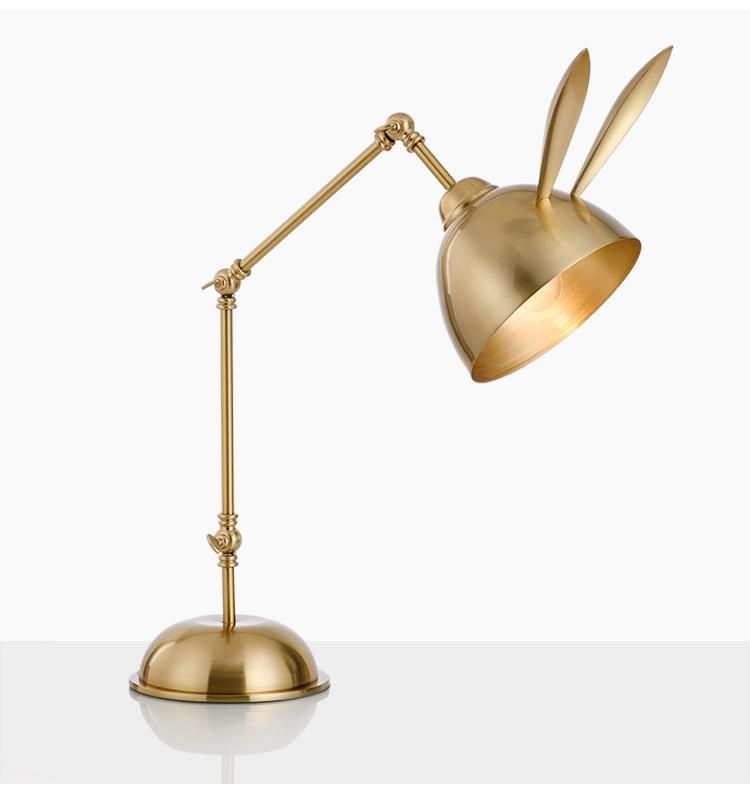 Post-Modern Light Luxury Rabbit Ears Table Lamp Nordic Creative Designer Amazon Top Seller Table Lamp