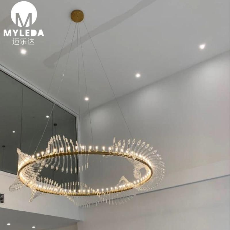 Special Design Modern Decorative Acrylic LED Pendant Light for Hotel Lobby