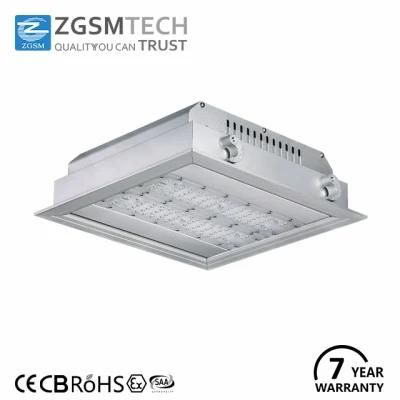 H5 Series 100W LED Gas Station Canopy Light 3030 Chip