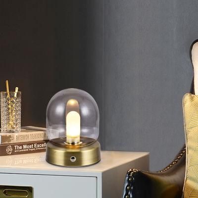 Modern Decor LED Hotel Dining Table Hanging Light Indoor LED Reading Table Lamp USB Charging Night Light Portable Table Lamp